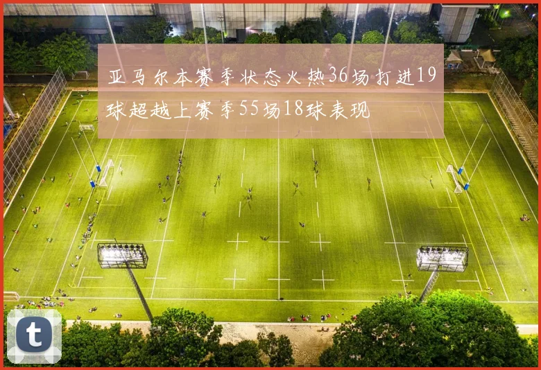 亚马尔本赛季状态火热36场打进19球超越上赛季55场18球表现